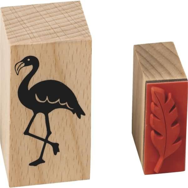 Stempelset Holz VE=10 Stück Dschungel