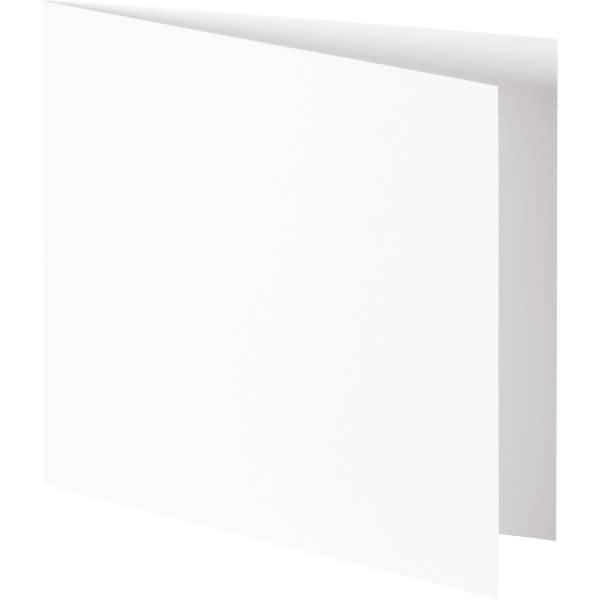 Doppelkarte quadratisch 13,5x13,5cm 210g/qm weiß