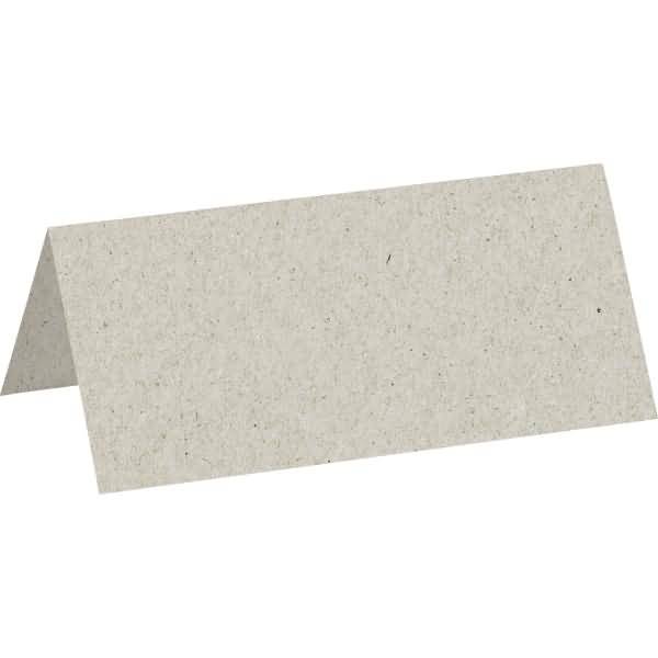 Tischkarte 10x4,5cm 220g/qm RC sand