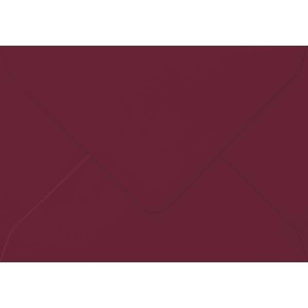 Briefumschlag A6 105g/qm nassklebend dunkelrot