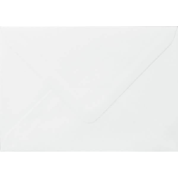 Briefumschlag A6 100g/qm nassklebend weiß