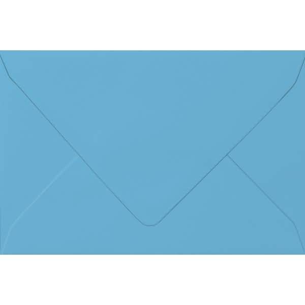 Briefumschlag B6 105g/qm nassklebend azurblau