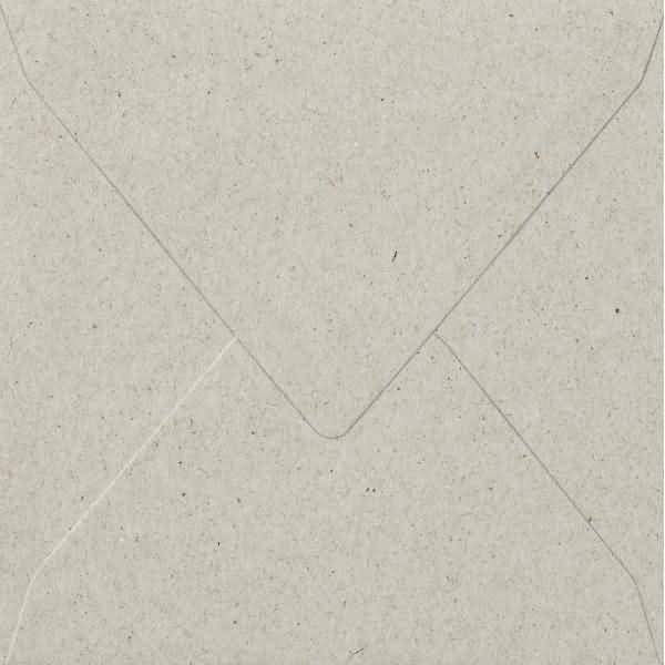 Briefumschlag quadratisch 14x14cm 110g/qm nassklebend RC sand