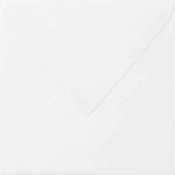 Briefumschlag quadratisch 14x14cm 100g/qm nassklebend weiß