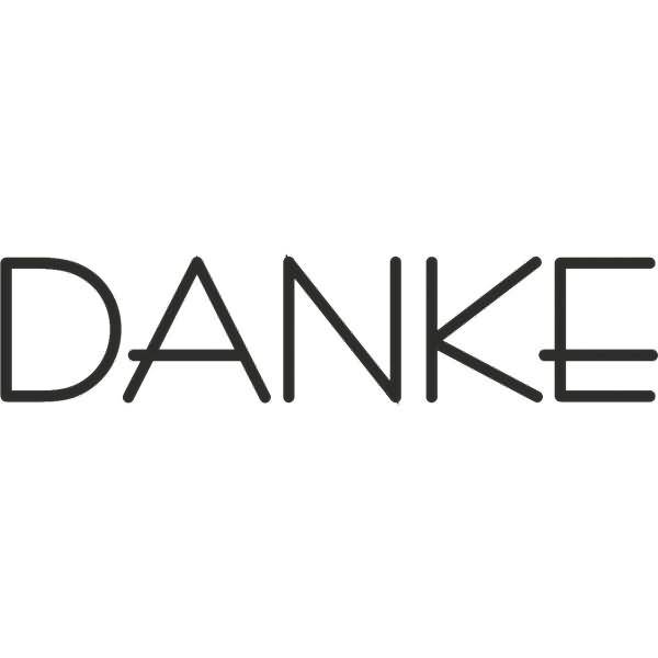 Motivstempel 'Danke' 5,3x1,3cm