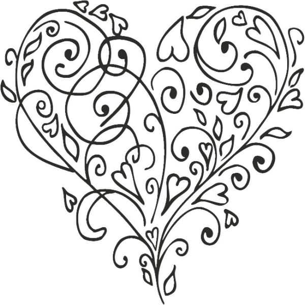 Motivstempel 'Gefühlvoll' 6x5,5cm