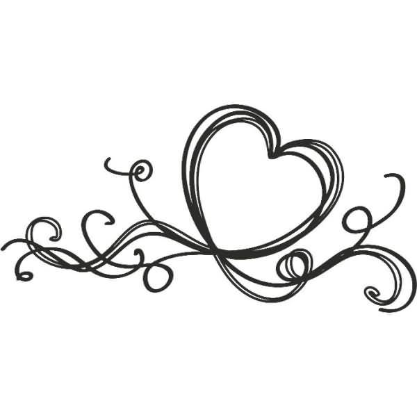 Motivstempel 'Feelings' 6x3cm