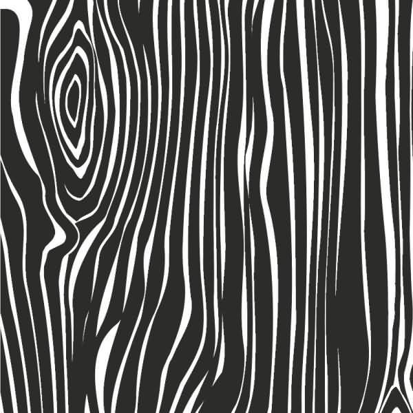 Motivstempel 'Wood' 7x7cm