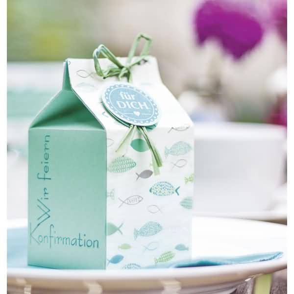 Motivstempel rund 'für Dich' 3,2cm