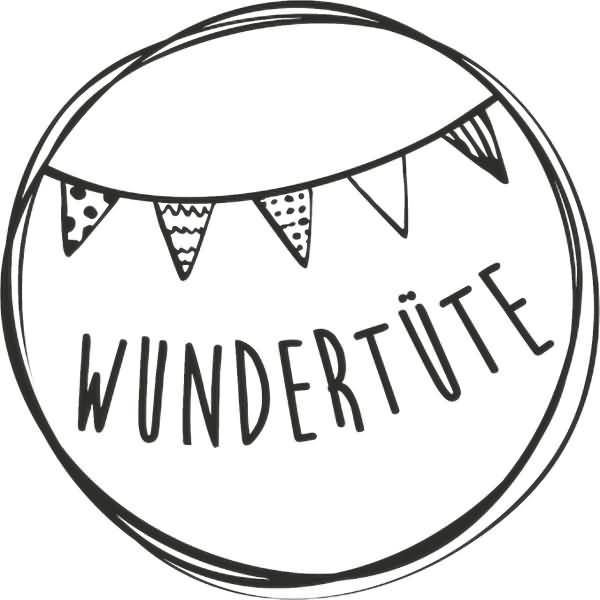 Motivstempel rund 'Wundertüte' 3,2cm