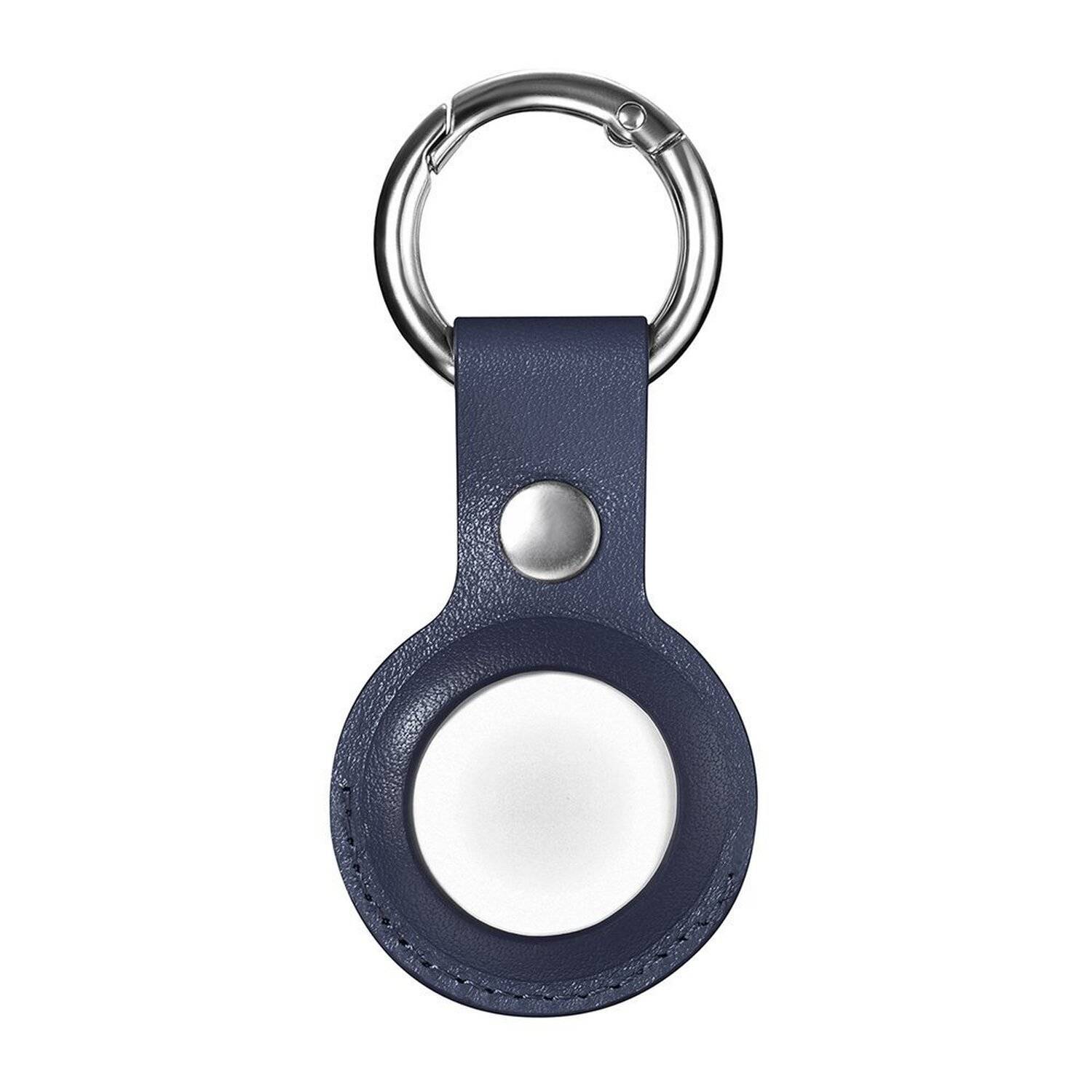 Case für AirTag Schutz Hülle Cover Schlüsselanhänger Apple AirTag Cover Case Tracker Tasche Blau