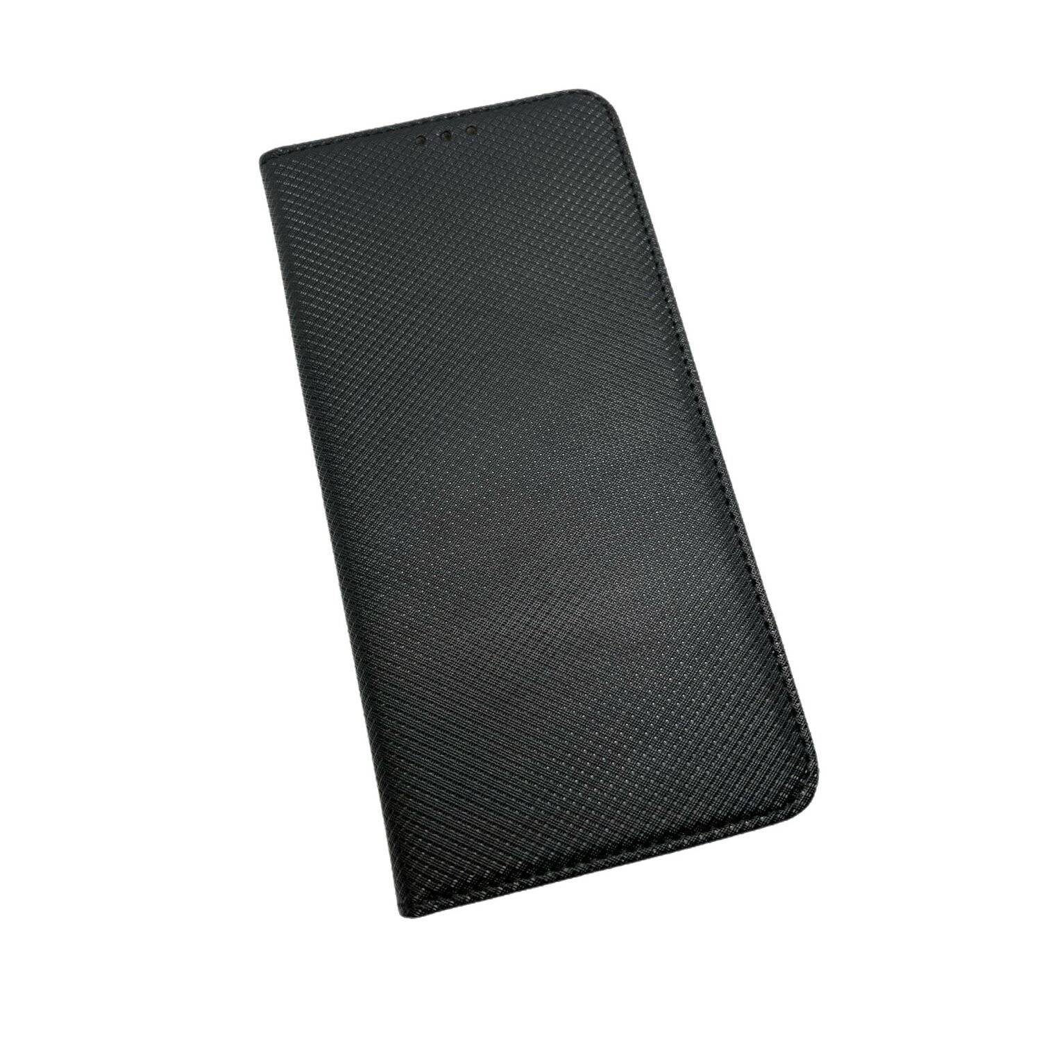 Buch Tasche "Smart" für NOKIA G20 Handy Hülle Etui Brieftasche Schutzhülle mit Standfunktion, Kartenfach Schwarz