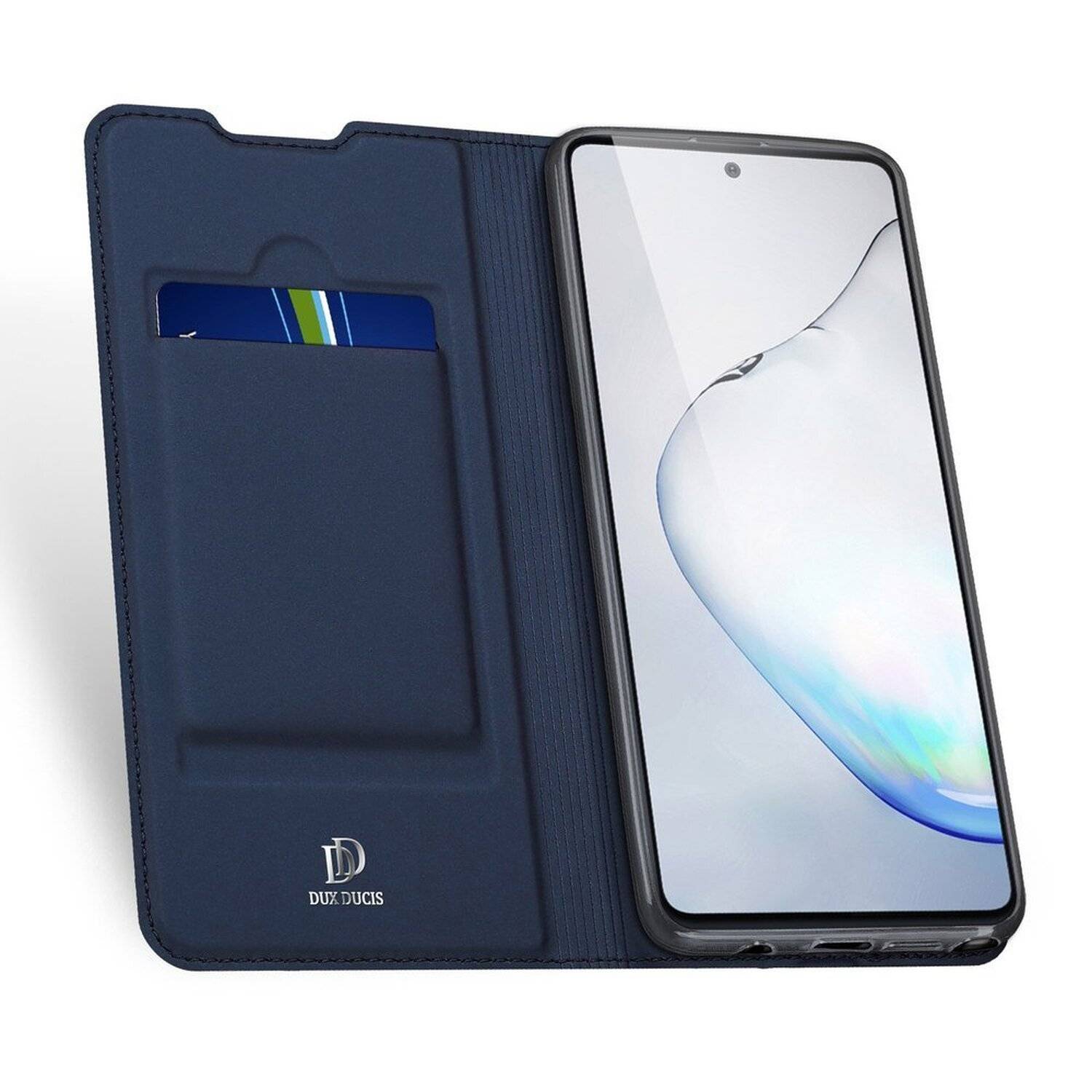 Buch Tasche "Dux Ducis" für XIAOMI POCO M3 PRO Handy Hülle Etui Schutzhülle mit Standfunktion, Kartenfach Blau