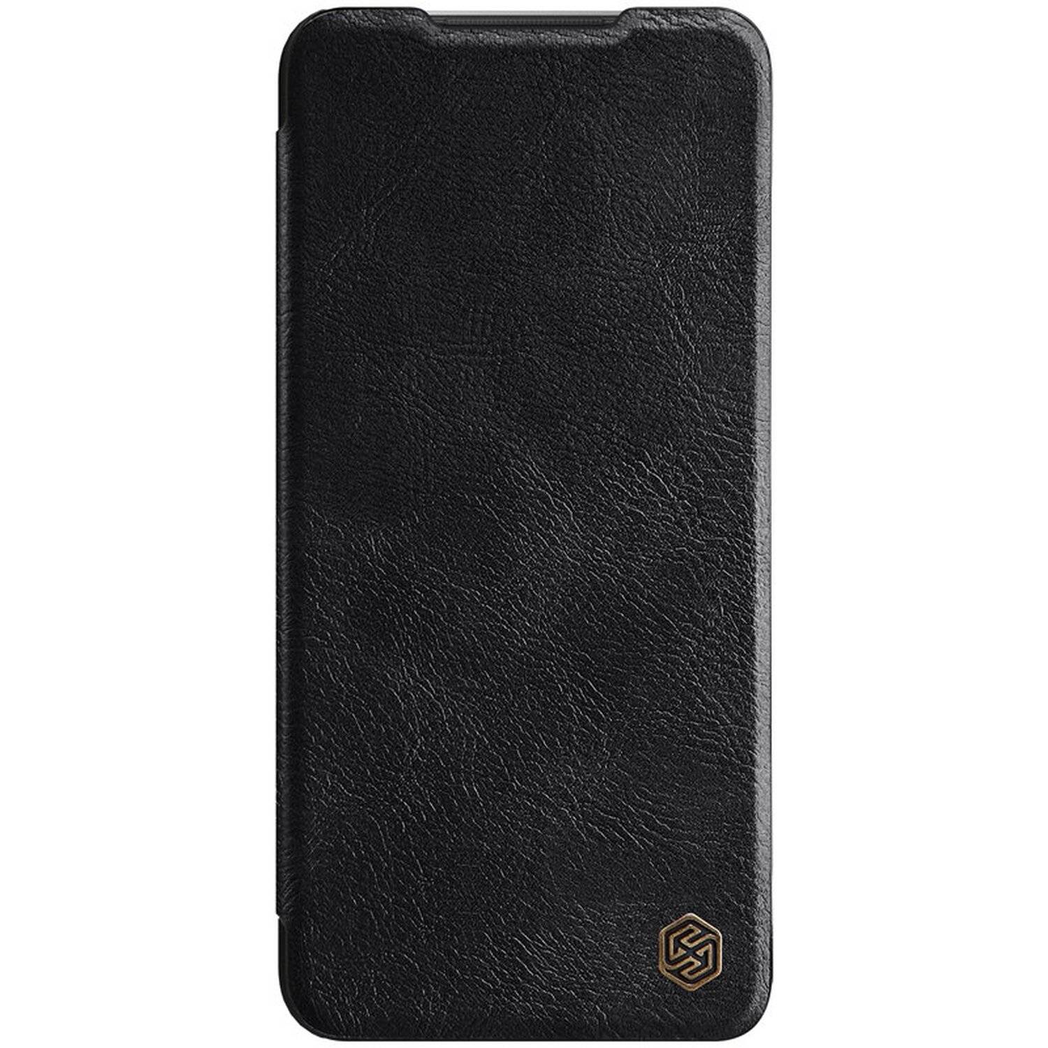Nillkin Qin Premium ECHT LEDER Flip Klapp Handytasche Handyhülle Buch Tasche kompatibel mit Xiaomi Redmi 10