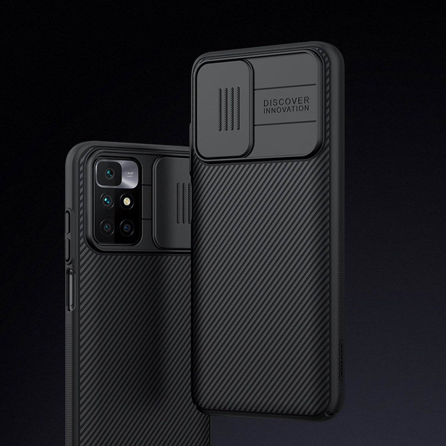 Nilkin CamShield Case Slim Handyhülle Schutzhülle mit Kameraschutz Kameraabdeckung für Xiaomi Redmi Note 11 4G