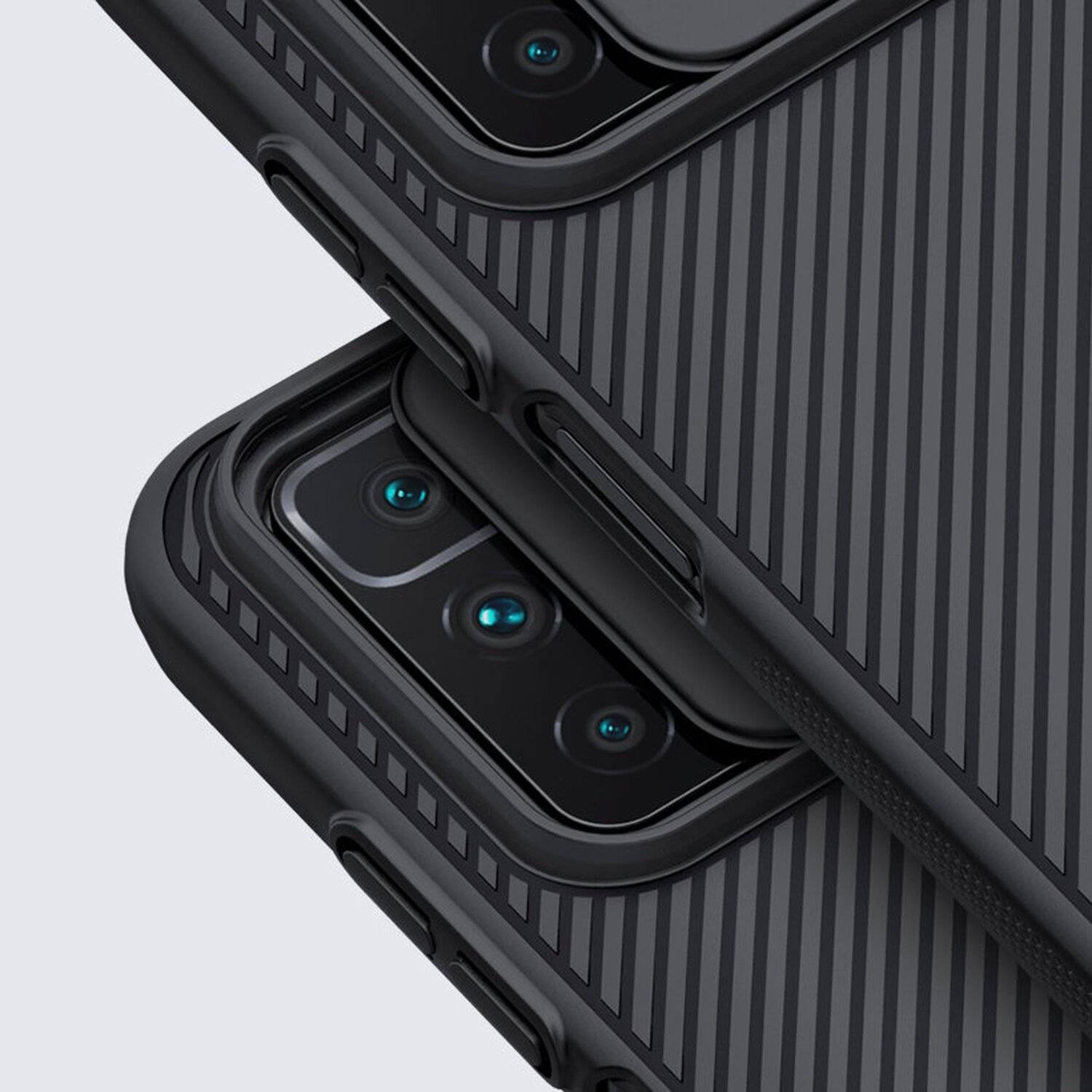 Nilkin CamShield Case Slim Handyhülle Schutzhülle mit Kameraschutz Kameraabdeckung für Xiaomi Redmi Note 11 4G