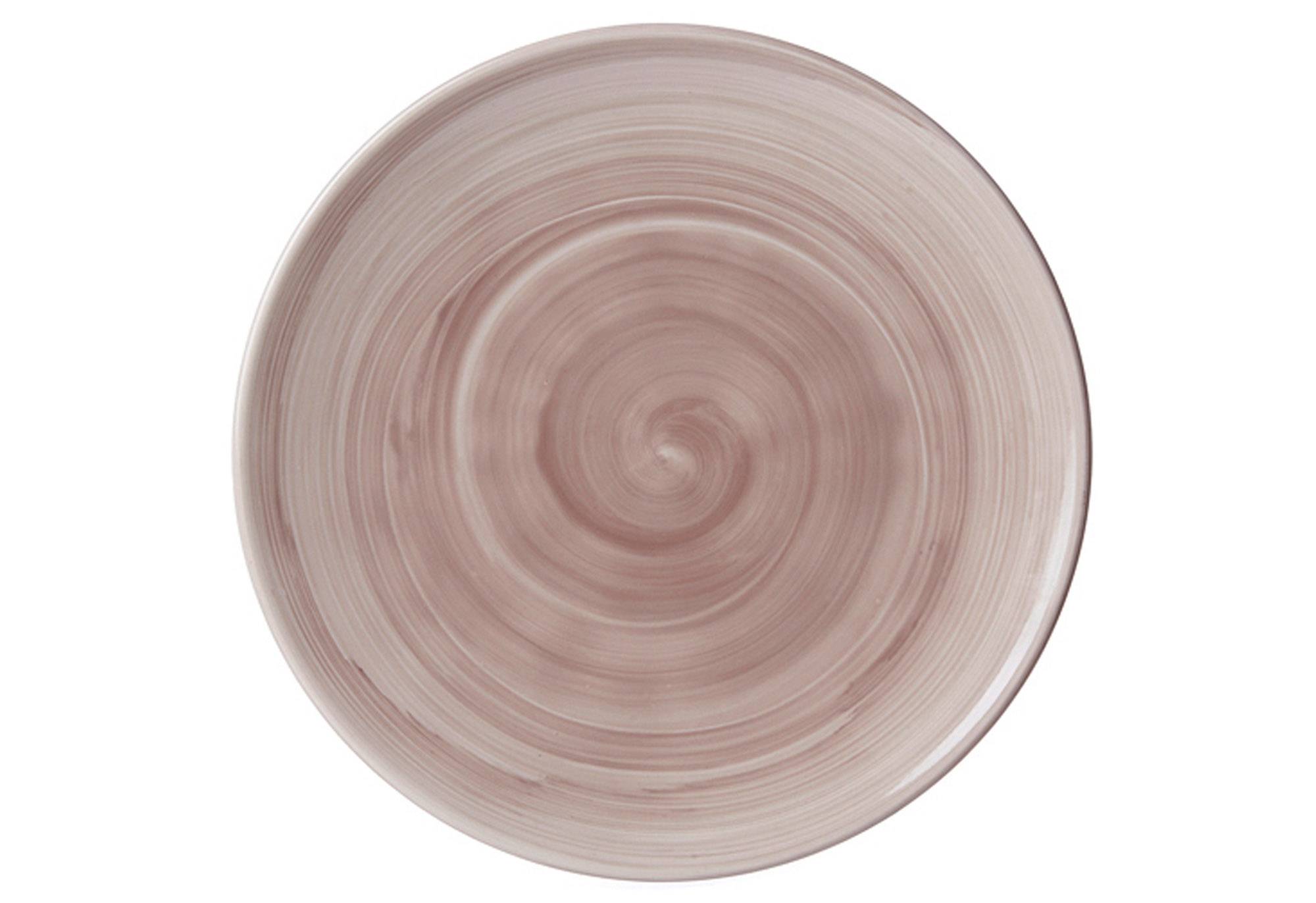 Speiseteller Ø 26,5cm "Valencia" Porzellan andalusisch Erdtöne braun