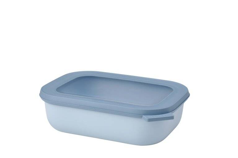 Mepal 106255015700 Multischüssel Cirqula rechteckig 1000 ml nordic blue