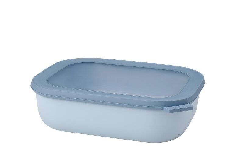 Mepal 106259015700 Multischüssel Cirqula rechteckig 2000 ml nordic blue