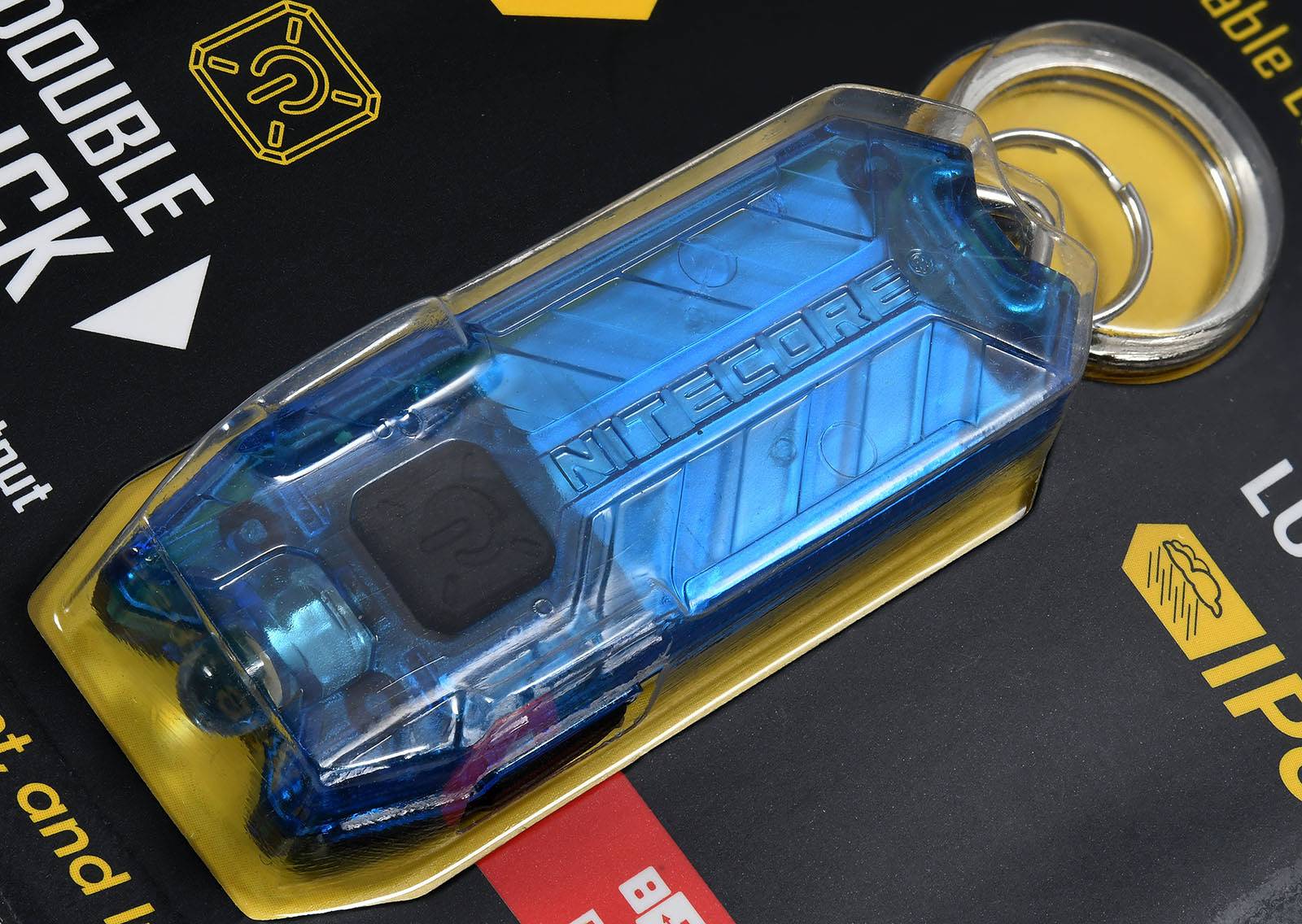 Nitecore TUBE 2.0 Mini LED Taschenlampe, mit Micro USB, 55 Lumen, blau, Li-Ion
