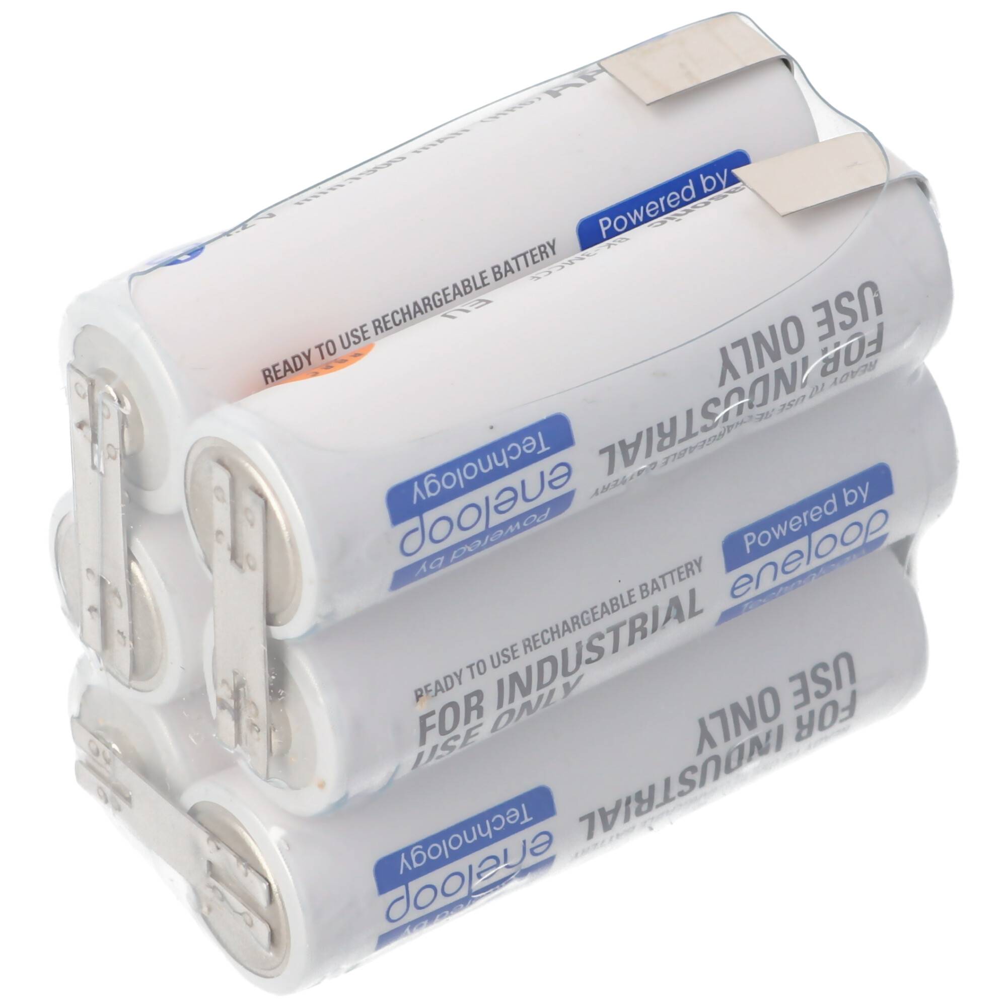 Panasonic eneloop Standard 7.2 Volt AkkuPack F2x3 6/BK-3MCCE mit Lötfahne