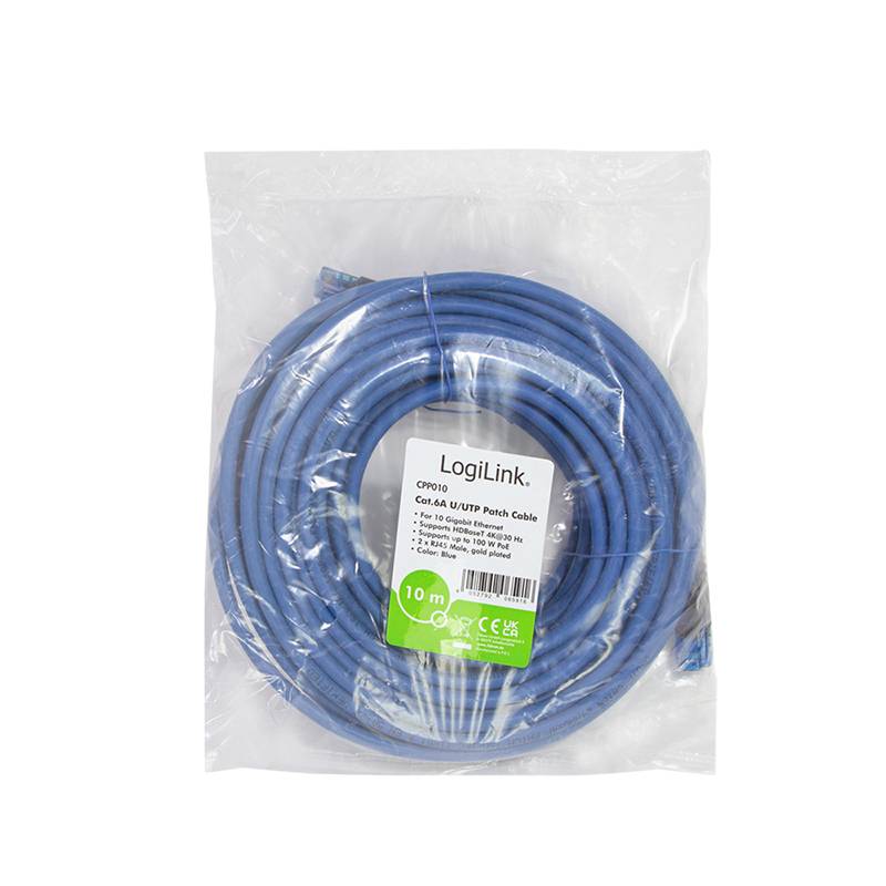 LogiLink Professional - Patch-Kabel - RJ-45 (M) - zu RJ-45 (M) - 10 m - UTP - CA