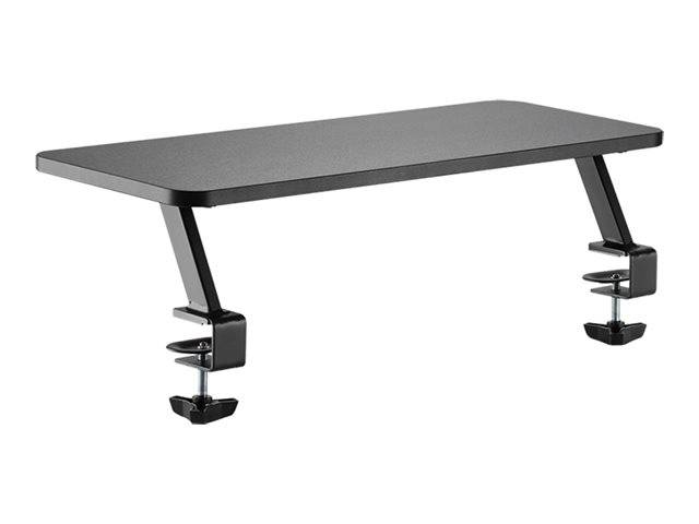 LogiLink - Aufstellung - Riser - für Monitor - 650 mm lang - Stahl, Graukarton, Kunststoff - Schwarz - Bildschirmgröße: