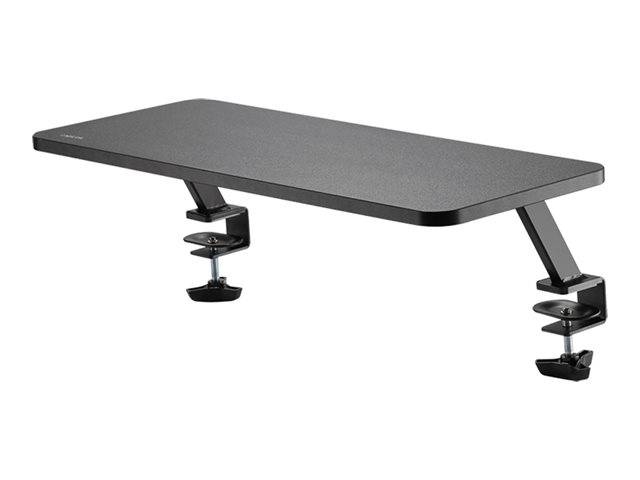 LogiLink - Aufstellung - Riser - für Monitor - 650 mm lang - Stahl, Graukarton, Kunststoff - Schwarz - Bildschirmgröße: