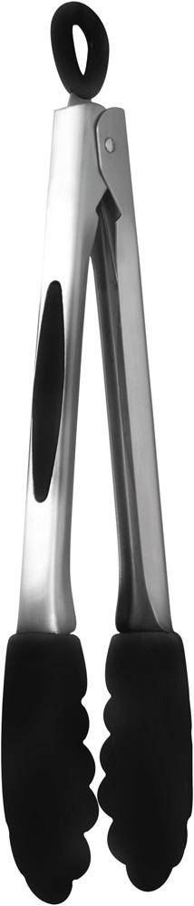 Schwarze Silikonzange 26 cm / 10 Zoll