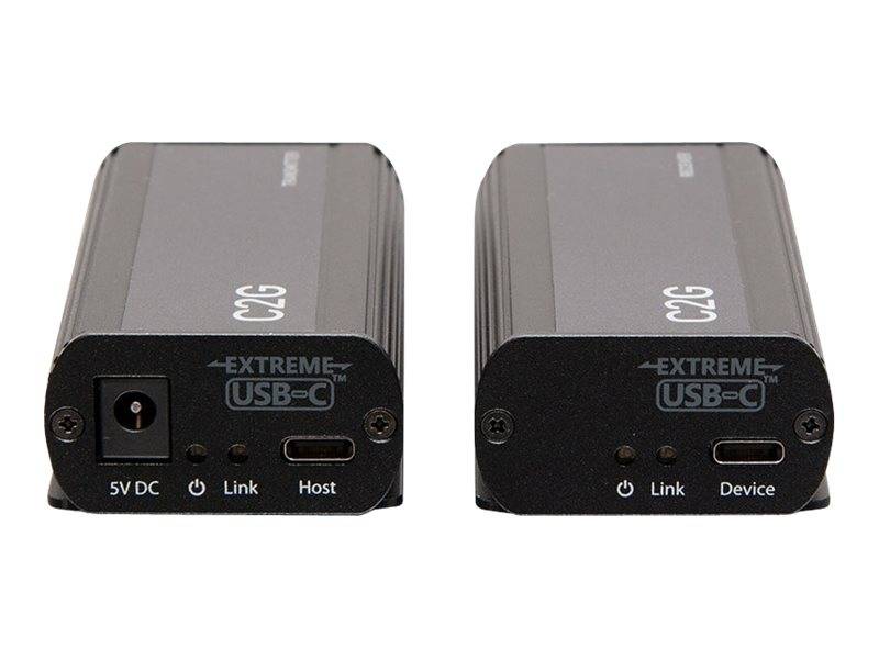 C2G 1-Port USB-C Extender Transmitter to Receiver Kit