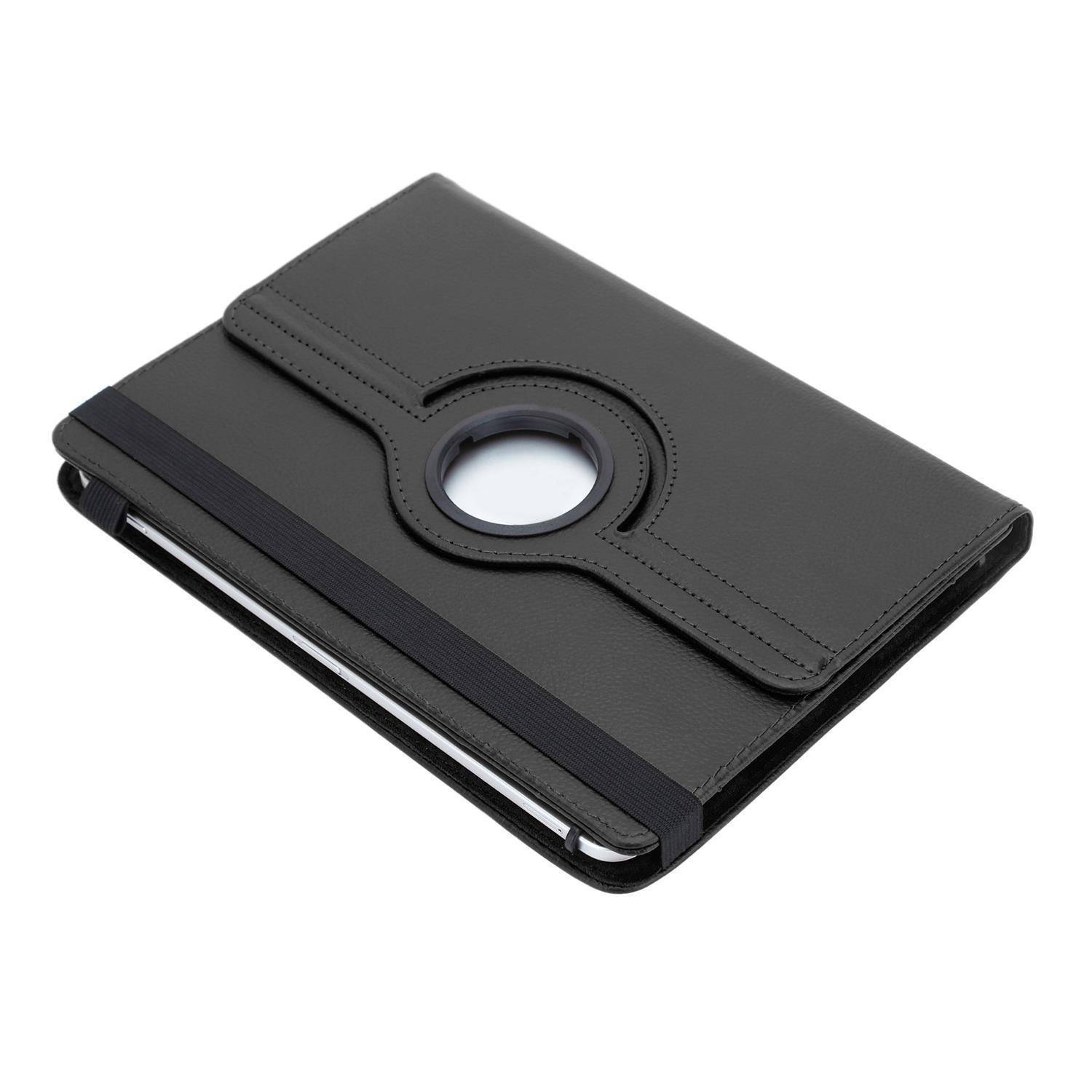 Cadorabo Hülle für 8" Tablets Schutzhülle in Schwarz 360 Grad Tablet Hülle Etui Cover Case