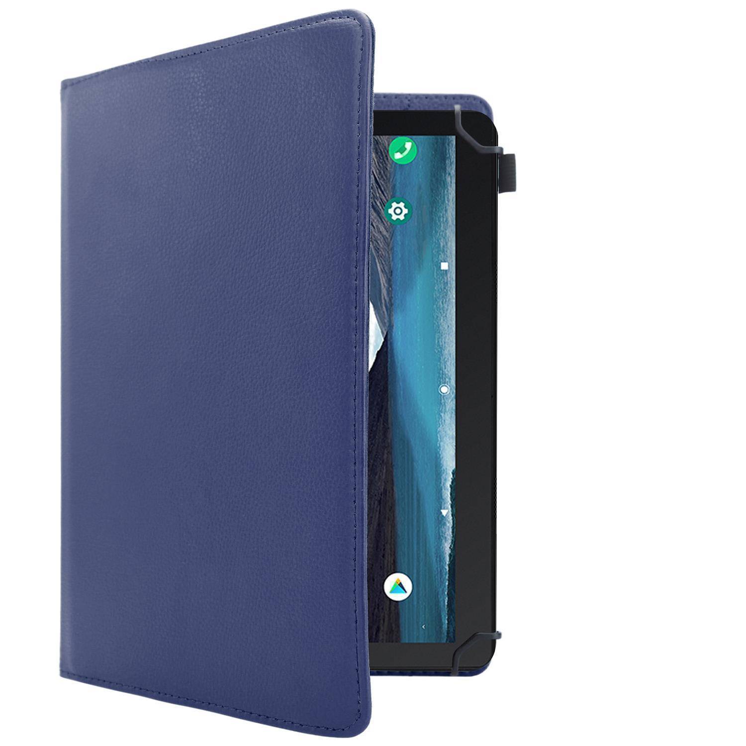 Cadorabo Hülle für Acepad A121 (10.1 Zoll) Schutzhülle in Blau 360 Grad Tablet Hülle Etui Cover Case