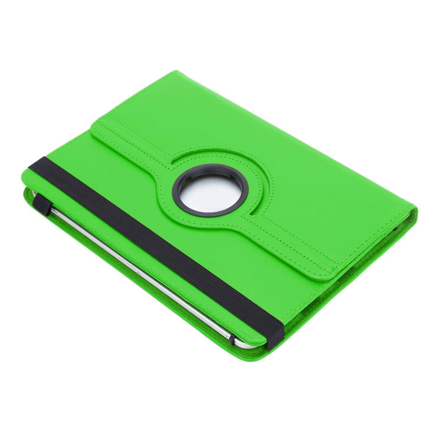 Cadorabo Hülle für Lenovo Tab M7 (7 Zoll) Schutzhülle in Grün 360 Grad Tablet Hülle Etui Cover Case