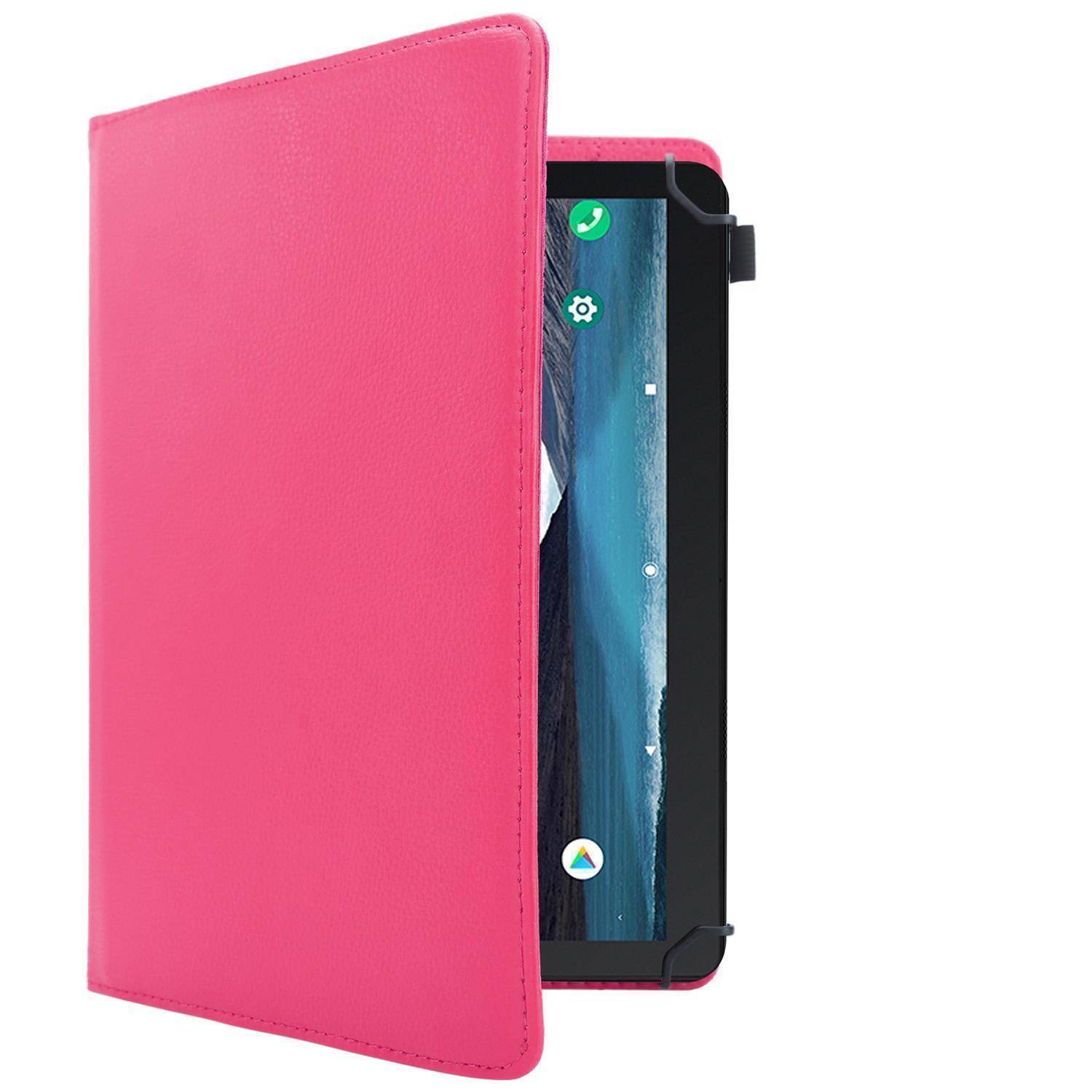 Cadorabo Hülle für Medion LifeTab P10606 Schutzhülle in Rosa 360 Grad Tablet Hülle Etui Cover Case