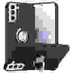 Cadorabo Schutzhülle für Samsung Galaxy S21 PLUS Hülle in schwarz Handyhülle Etui Cover Case Silikon TPU