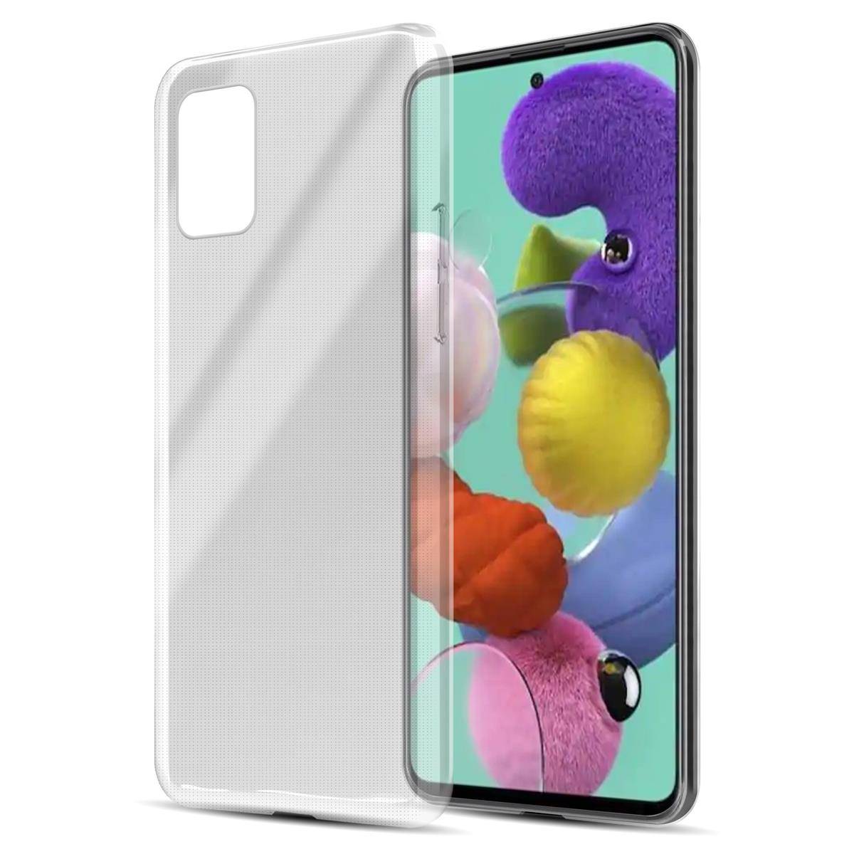 Cadorabo Hülle für Samsung Galaxy A52 5G Schutz Hülle in Transparent Schutzhülle TPU Silikon Cover Etui Case