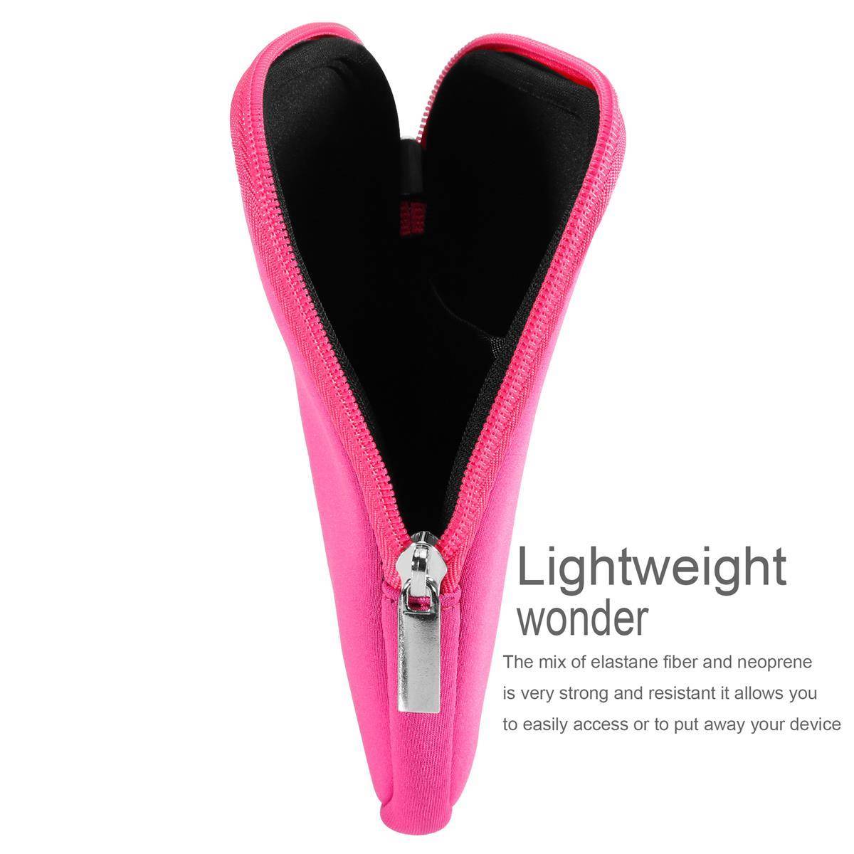 Cadorabo Universal Neopren Handy Hülle für Smarthones bis Universal Neopren 4.5 in Rosa Schutzhülle Neopren mit