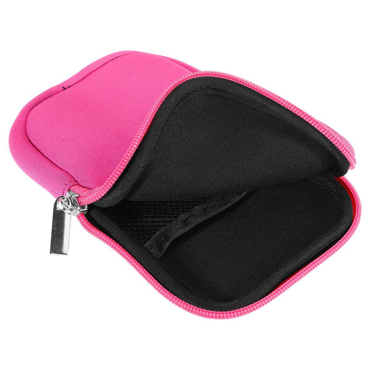 Cadorabo Universal Neopren Handy Hülle für Smarthones bis Universal Neopren 5.5 in Rosa Schutzhülle Neopren mit