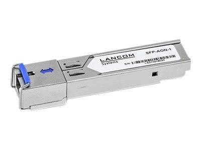 LANCOM SFP-AON-1 - SFP (Mini-GBIC)-Transceiver-Modul - 1GbE, AON - 1000BASE-BX20-U, 1000Base-BX10-U - SC/APC Einzelmodus