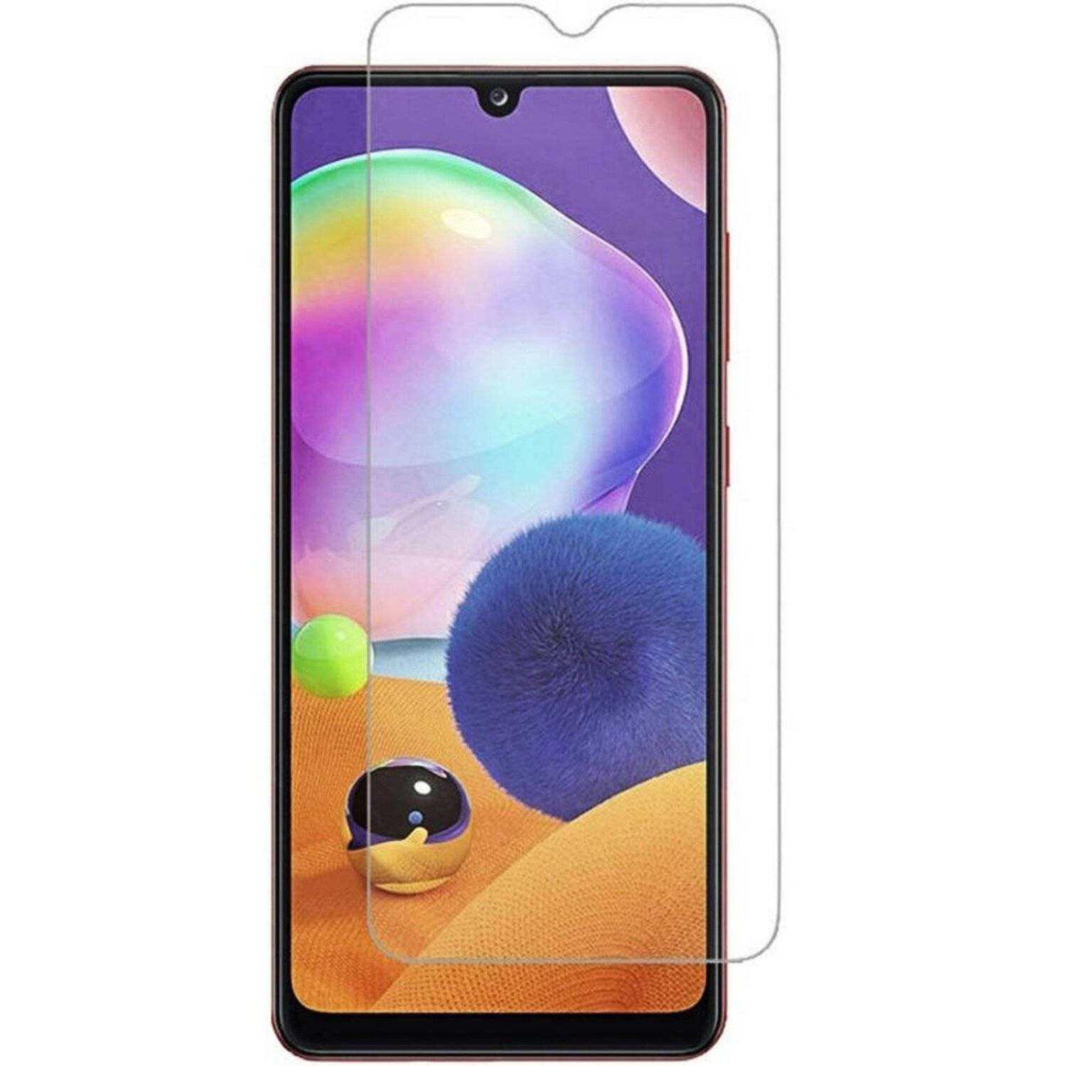 3X Schutz Schutz Glas 9H Tempered Glass Display Schutz Folie Display Glas Screen Protector für SAMSUNG GALAXY A13 5G