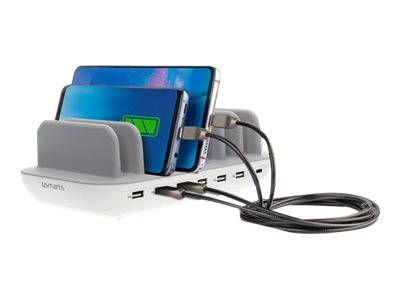 4smarts 2charge Office - Ladestation - 60 Watt - 2.4 A - 7 Ausgabeanschlussstellen (USB, USB-C)