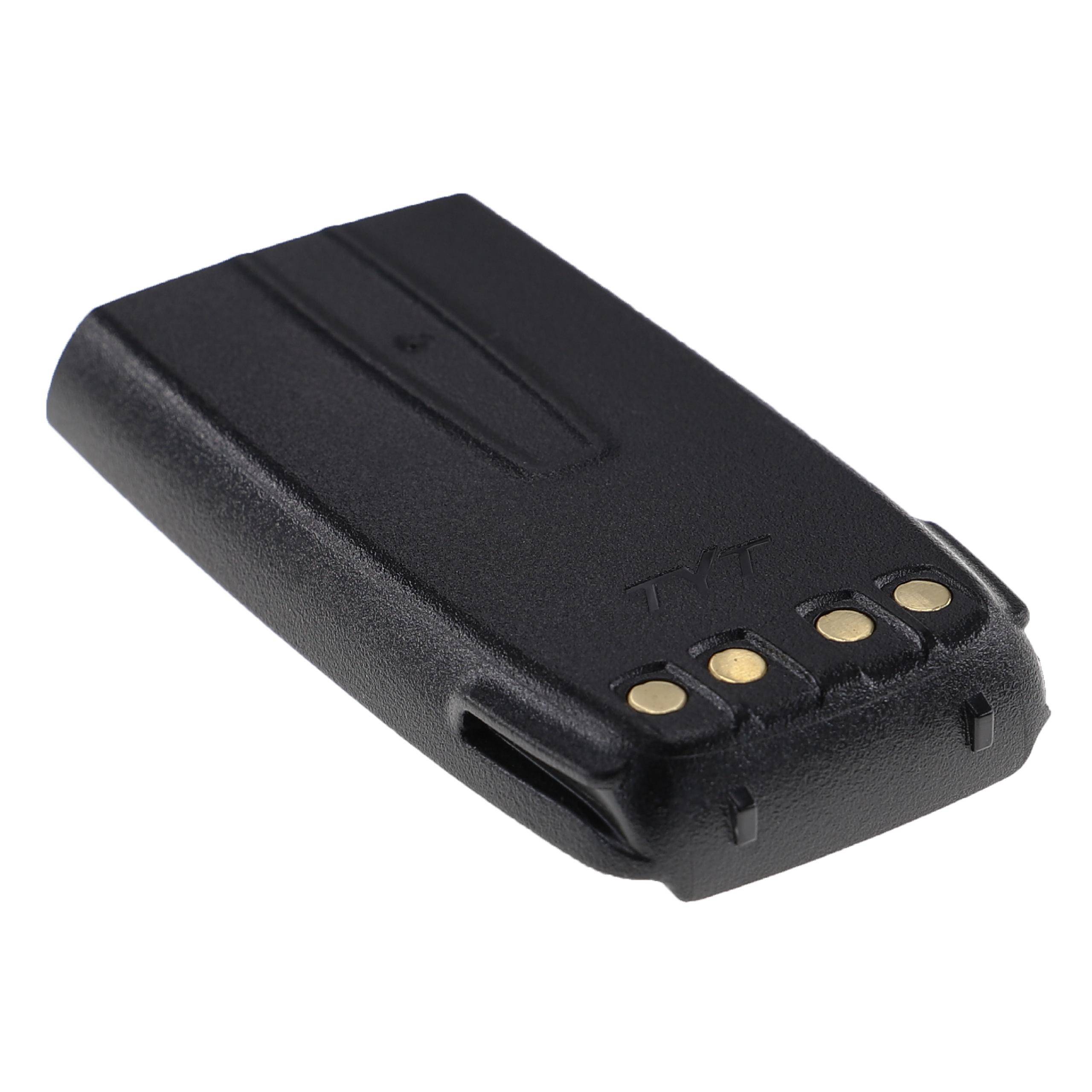 vhbw Akku kompatibel mit Retevis RT2 Funkgerät, Walkie Talkie (2200 mAh, 7,4 V, Li-Ion)