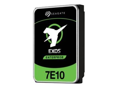 Seagate Exos 7E10 ST10000NM019B - Festplatte - verschlüsselt - 10 TB - intern - SATA 6Gb/s - Puffer: 256 MB - Self-Encrypting Drive (SED)
