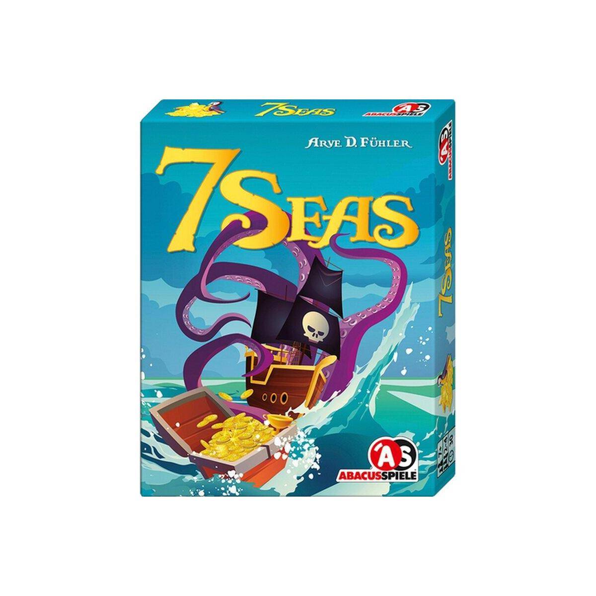 ACUD0006 - 7 Seas, Kartenspiel, für 2-4 Spieler, ab 8 Jahren (DE-Ausgabe)