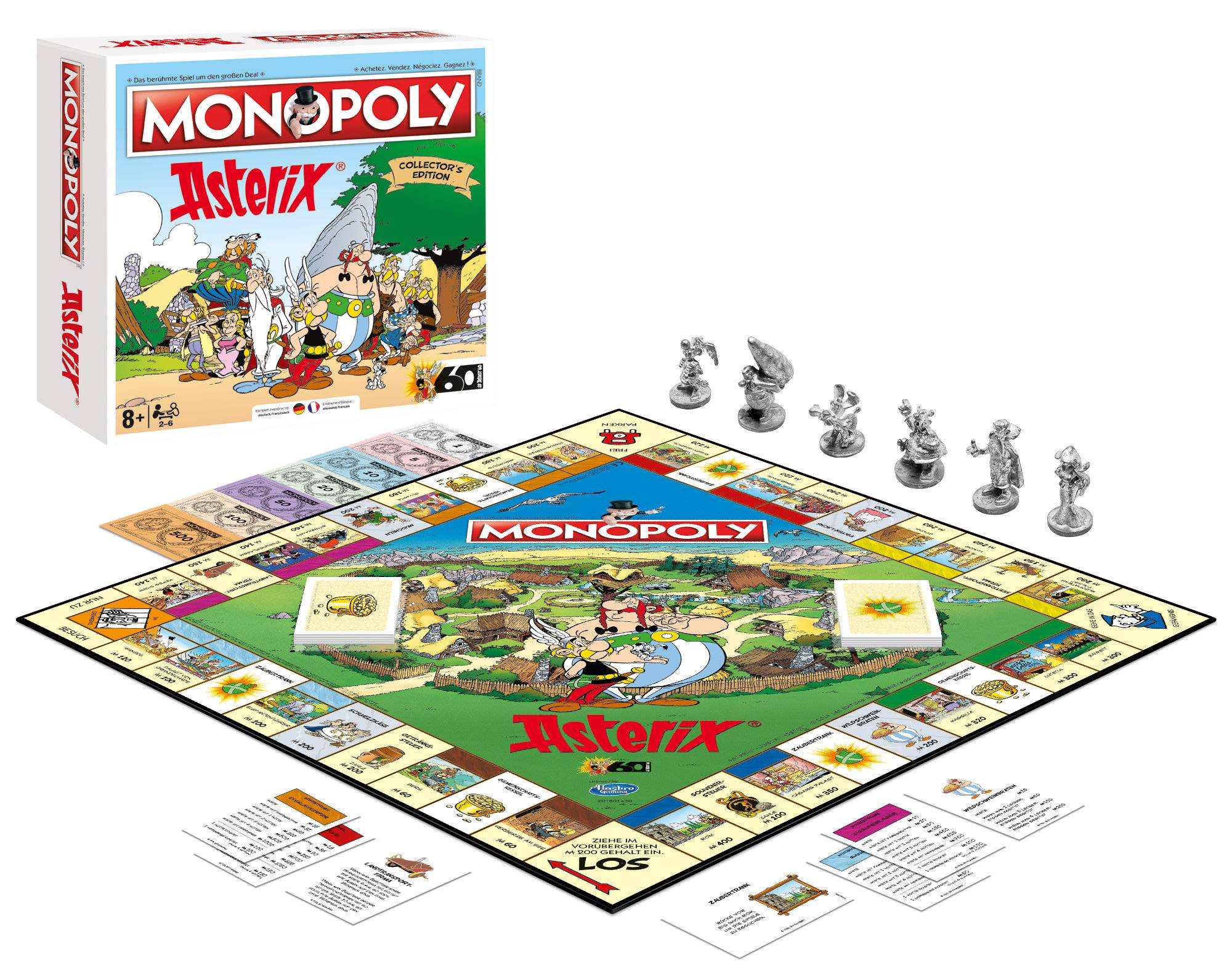 Monopoly Asterix und Obelix limitierte Collector's Edition deutsch / französisch
