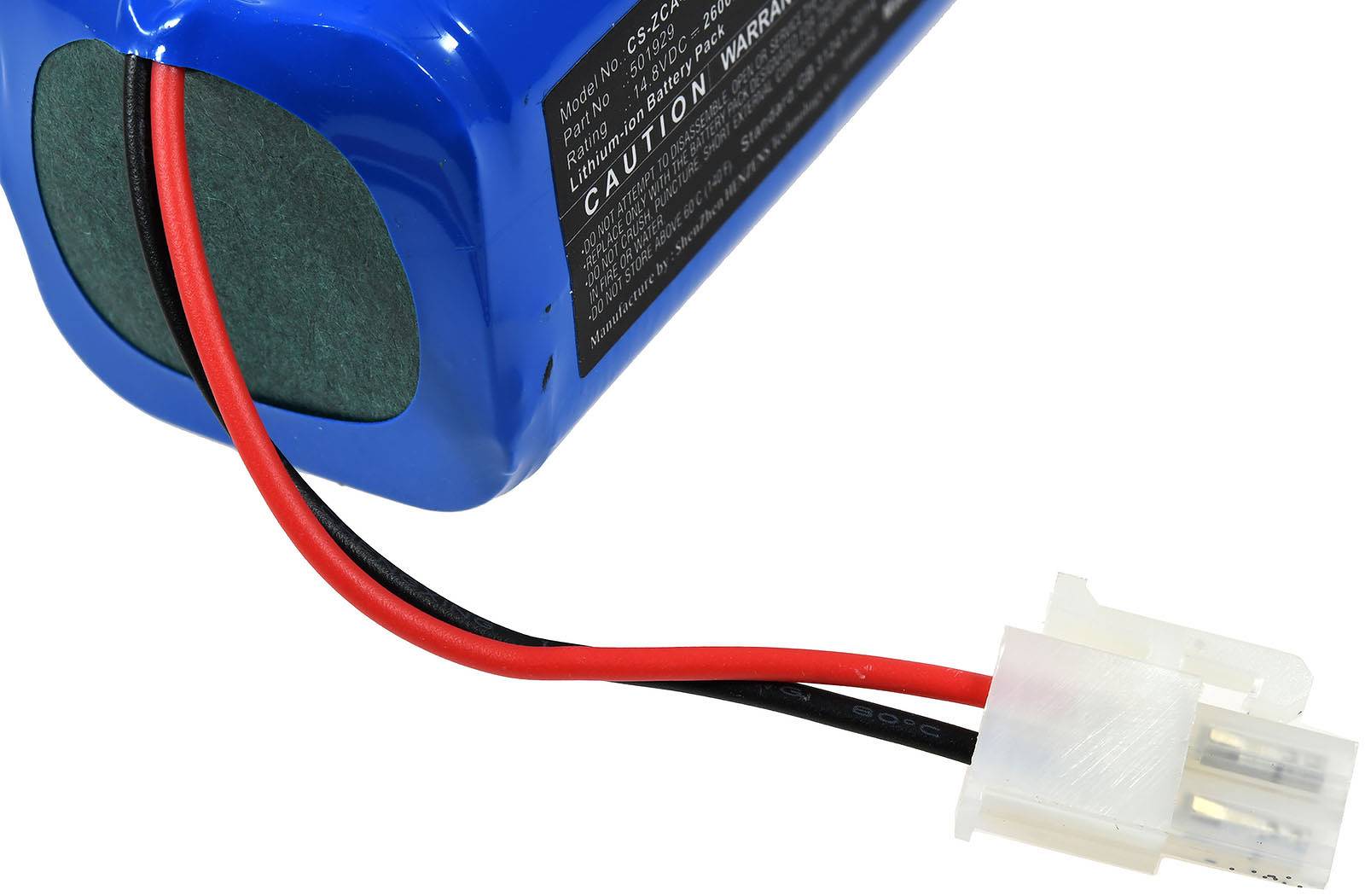 Powery Akku passend für Saugroboter ZACO A4s, A6, A8s, A9s, Typ 501929, 14,8V, Li-Ion