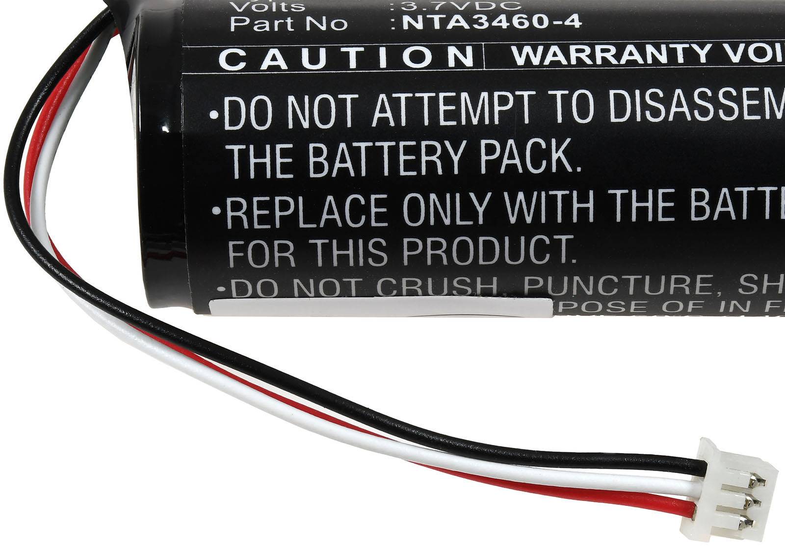 Powery Akku passend für Babyphone Philips Avent SCD620, SCD630, Typ NTA3460-4, 3,7V, Li-Ion