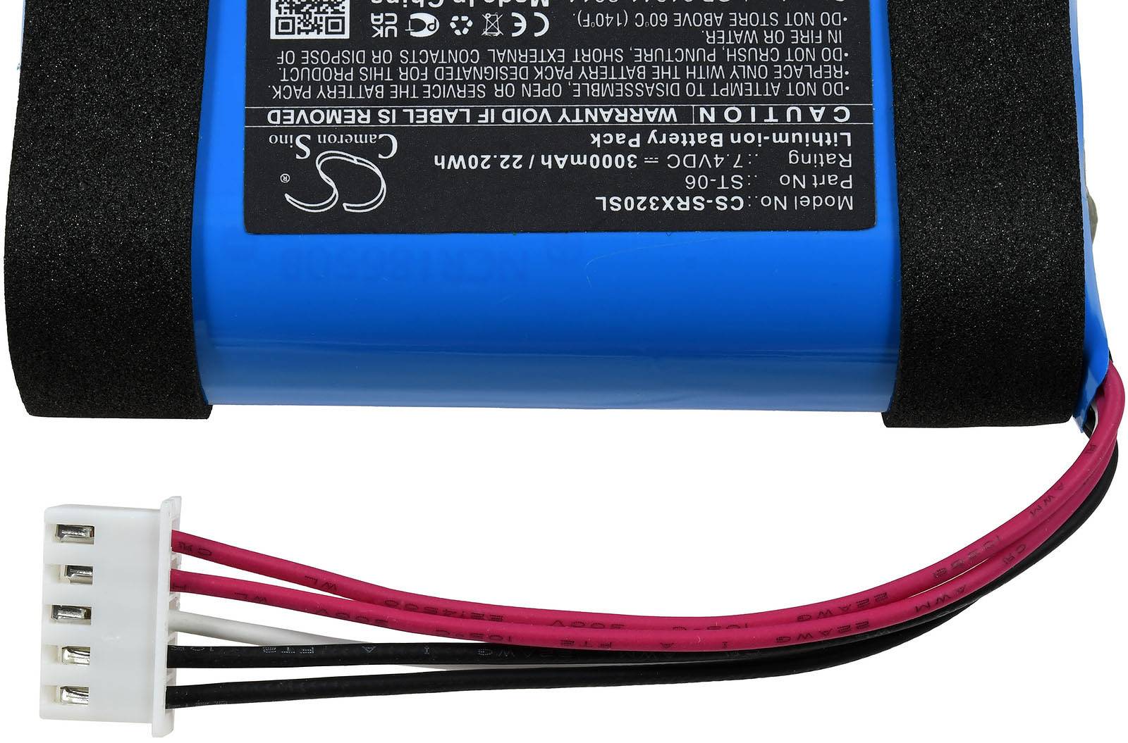 Powery Akku kompatibel mit Sony Typ ST-06, 7,4V, Li-Ion