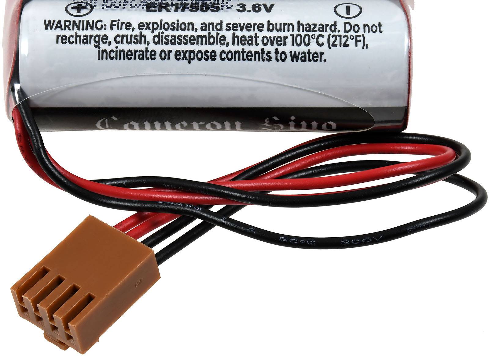 Powery SPS-Lithiumbatterie für Yaskawa K-24 ER17/50 / 2LS17500-TOY, 3,6V, Lithium-Thionylchlorid