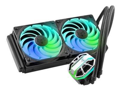 Sapphire Nitro+ S240-A - Prozessor-Flüssigkeitskühlsystem - Kühlergröße: 240 mm - (für: LGA1156, LGA1155, LGA2011, LGA1150, LGA1151, AM4, LGA206